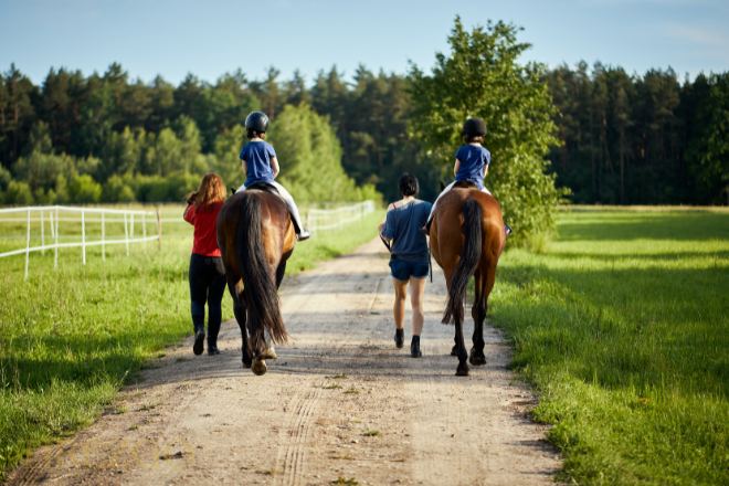 Types of Horseback Riding Sleepaway Camps 